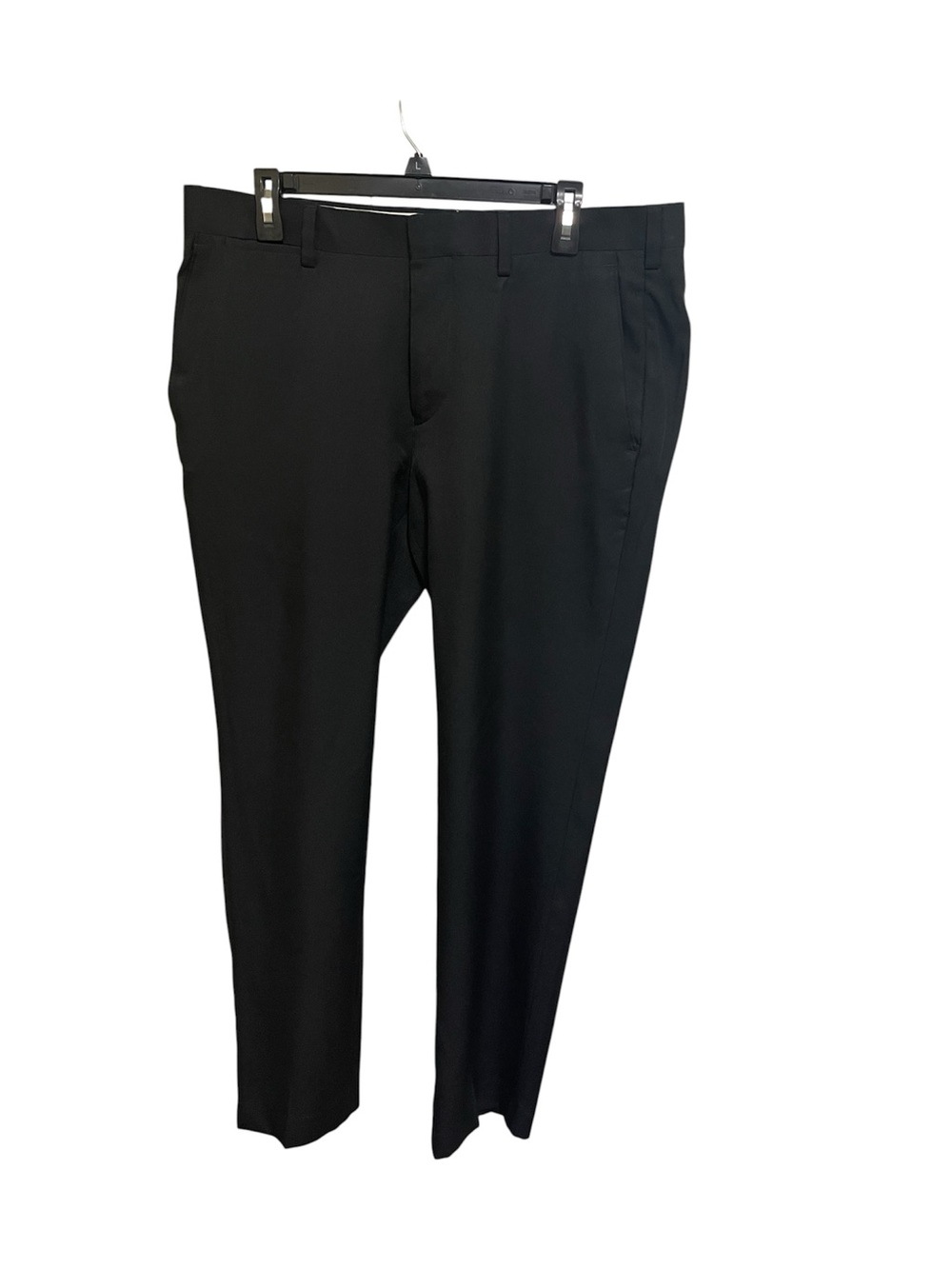 LOUIS RAHAEL TAILORED BLACK DRESS PANTS CLASSIC STRAIGHT FIT MEN SIZE 36 X 32 **